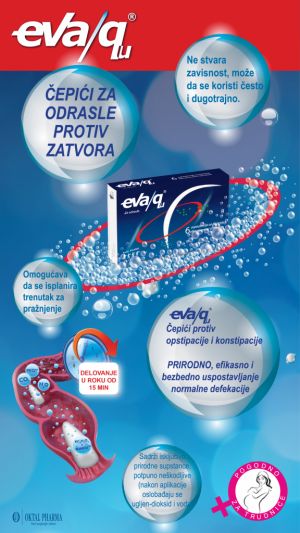 EVA QU® Čepići za pražnjenje za odrasle